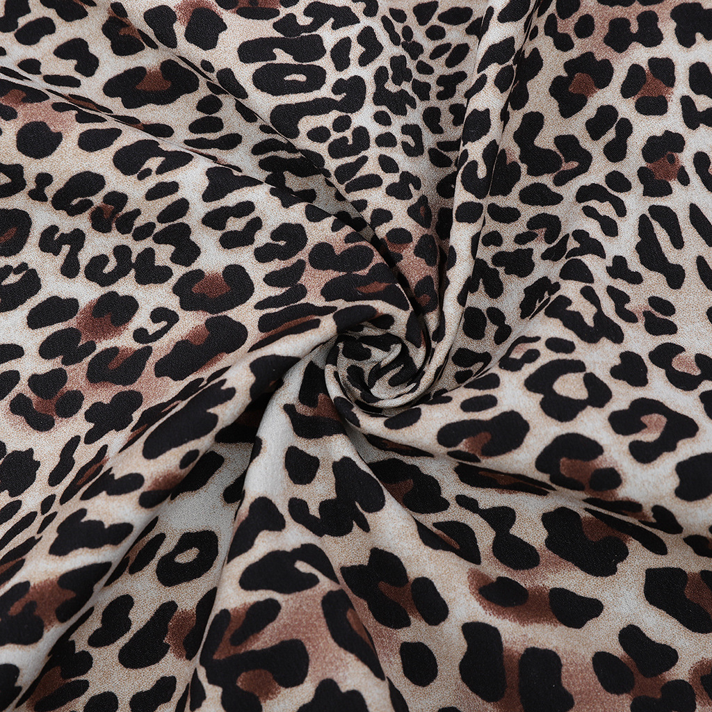 ebay速卖通 秋冬时尚狂野豹纹西装外套 st2654