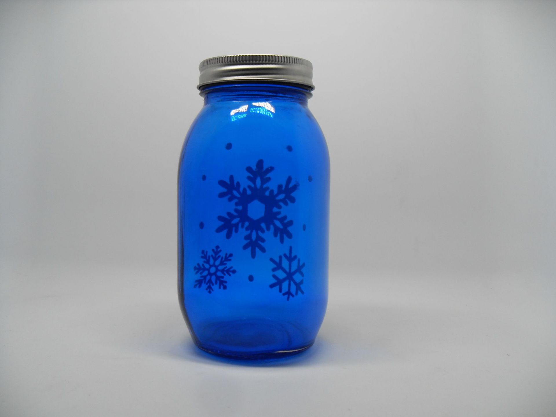 厂家定做广口玻璃防潮密封罐工艺彩色玻璃罐子深加工创意玻璃罐