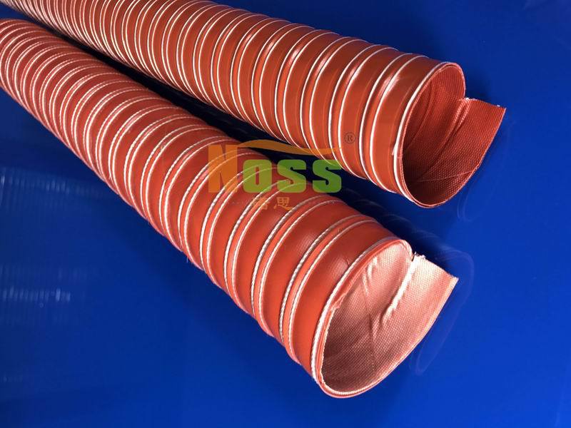 300度耐高温软管 300度耐高温排烟管道 耐热风管 阻燃通风管