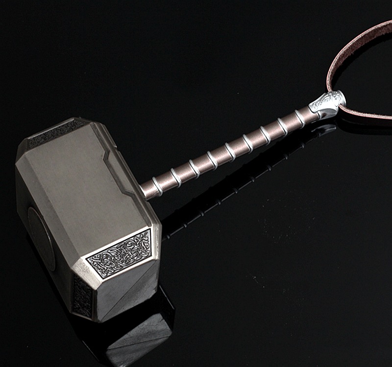 动漫兵器雷神之锤托尔武器模型合金雷神锤子20cm 礼盒装