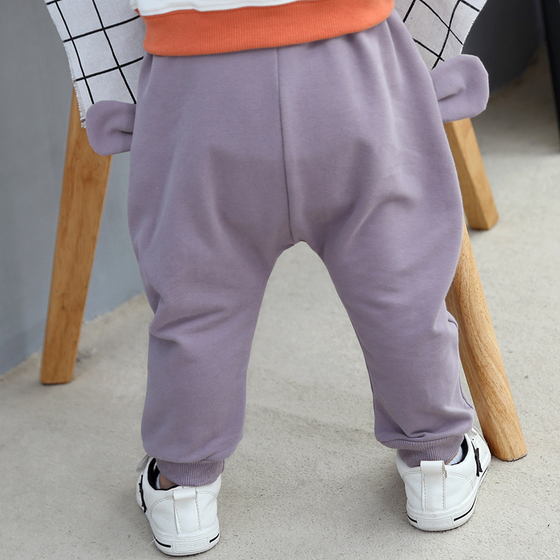 2018春款童裤韩版宝宝休闲裤春秋 女童大屁屁裤婴儿裤子0-1-3岁