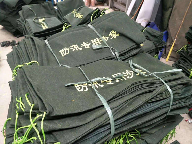 供应防汛专用沙袋消防抗洪沙包袋 物业防洪沙包帆布防水防汛沙袋