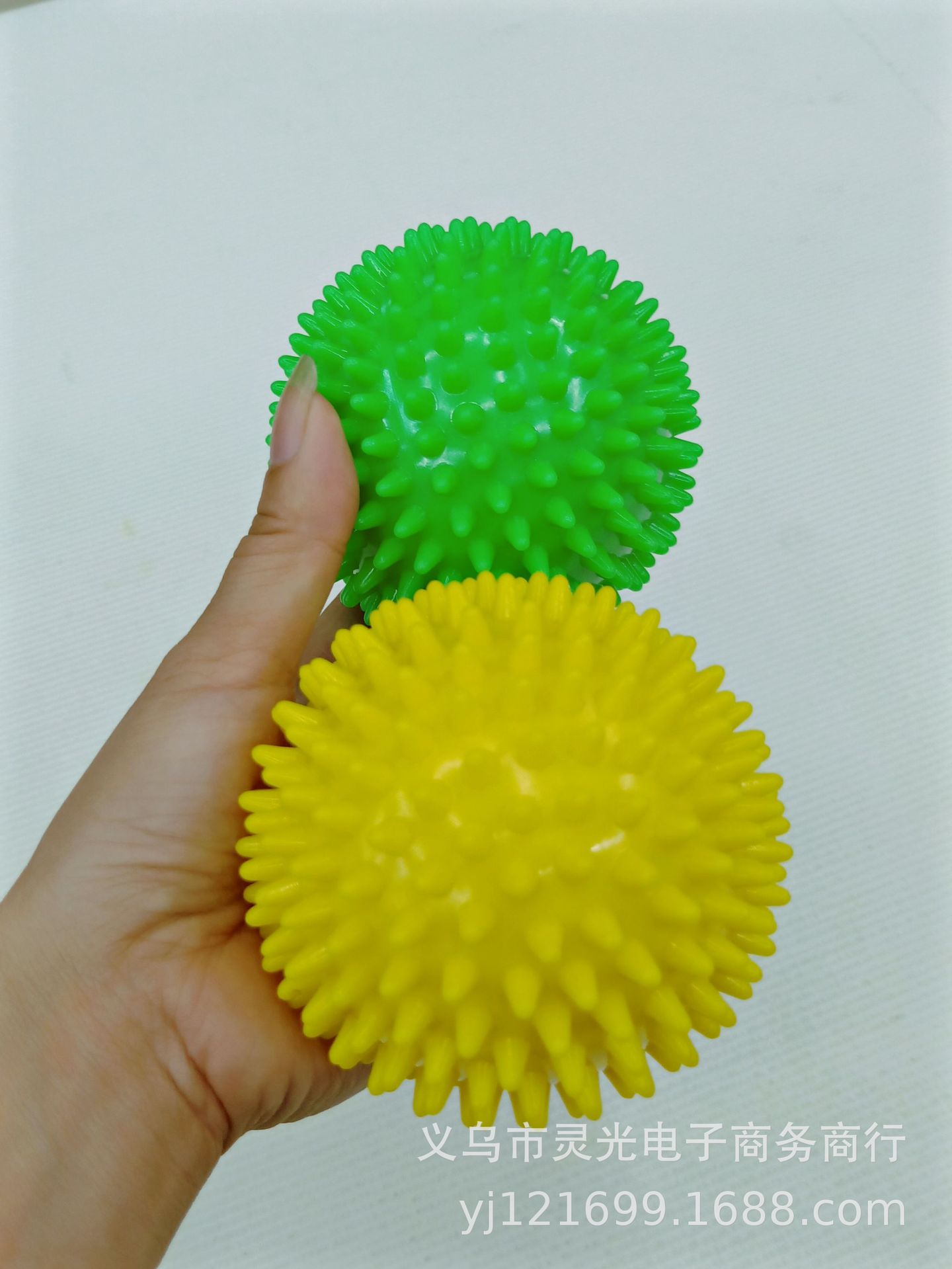 5cm刺球按摩健身球放松肌肉按摩刺球握力健身球刺猬球