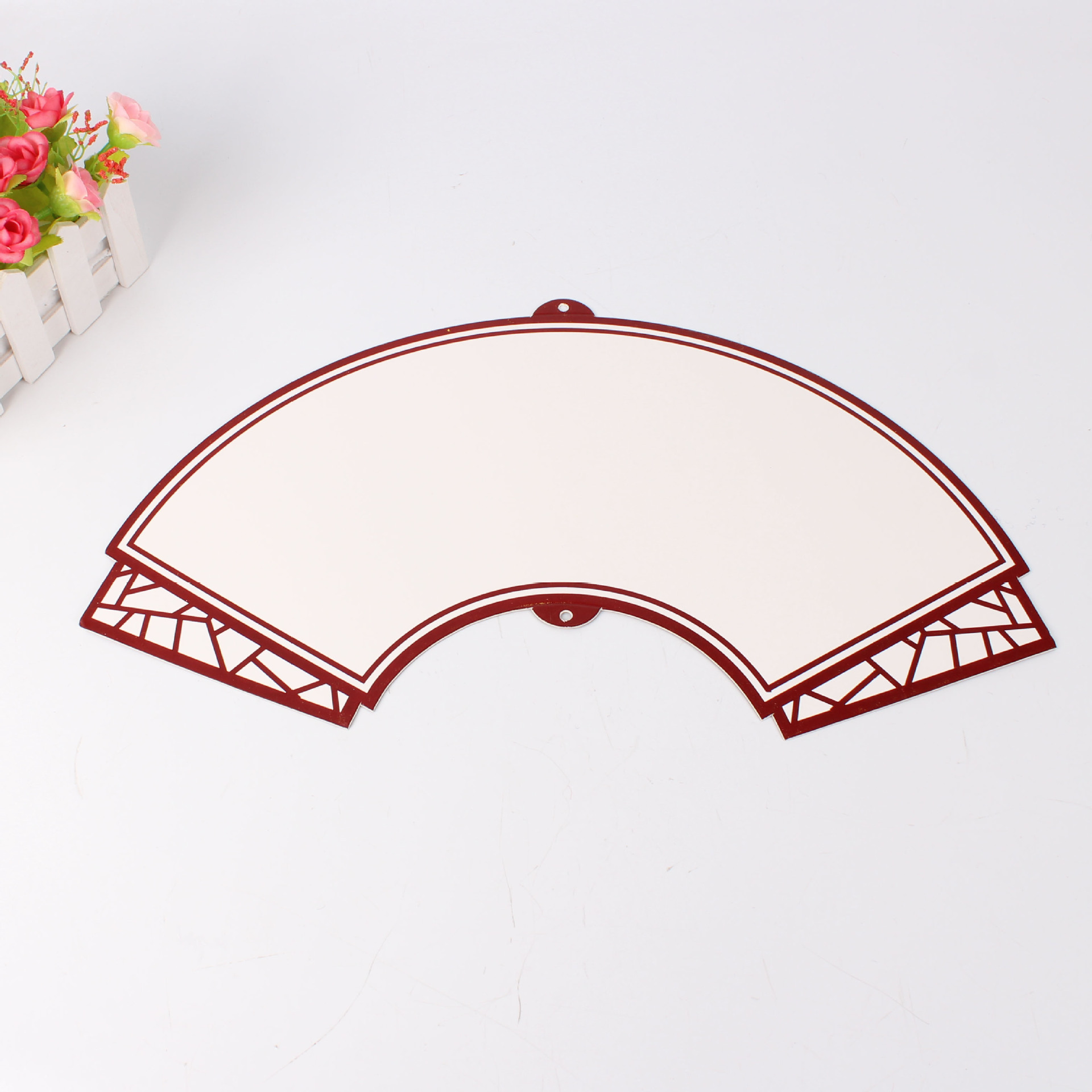 幼儿园装饰吊饰国学经典扇形三字经挂饰教室走廊场地布置手工diy