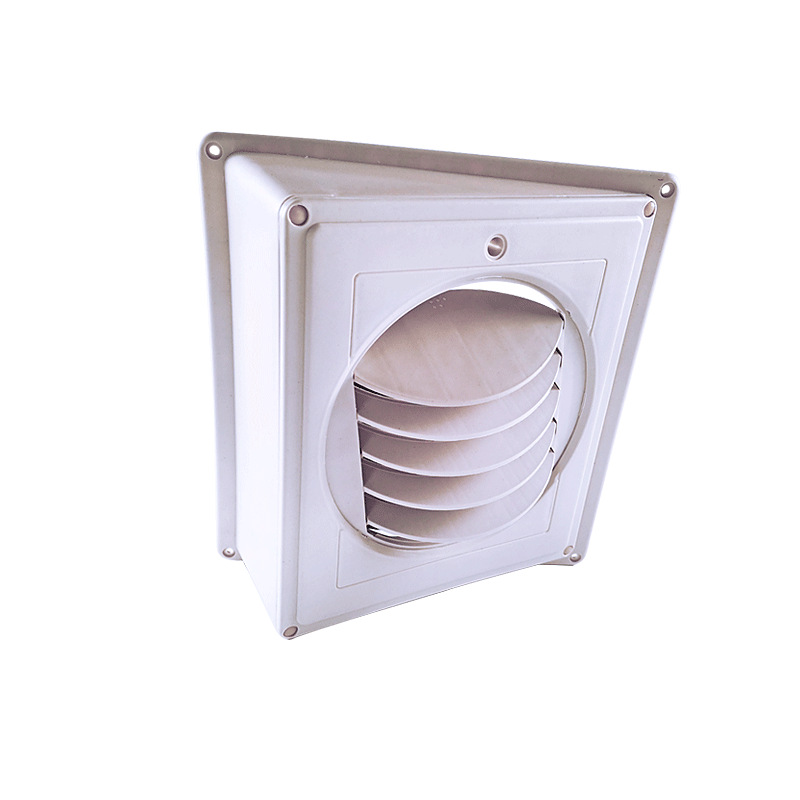 环保水空调扇塑料出风口 工业冷风机管道百叶窗 可调节侧小出风口