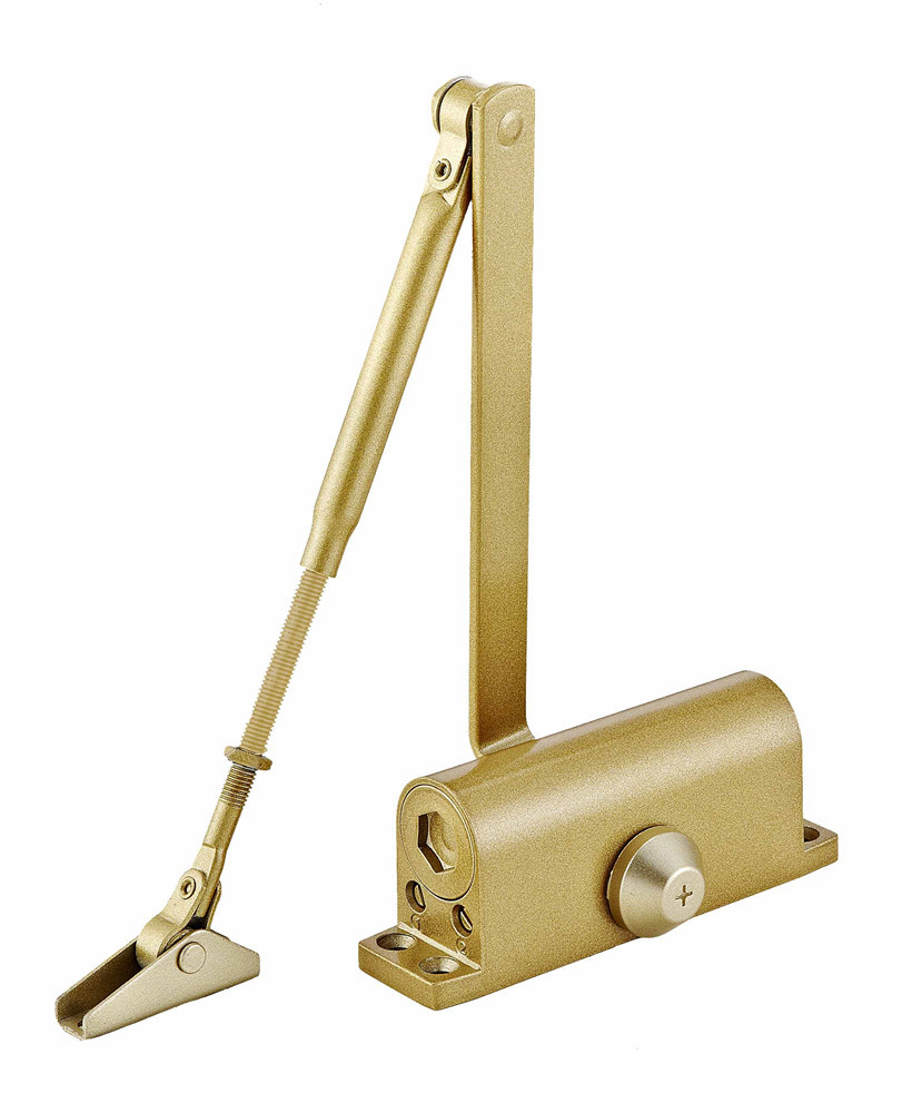 工厂直销小号自动闭门器 酒店宾馆专用静音关门器缓冲液压闭门器