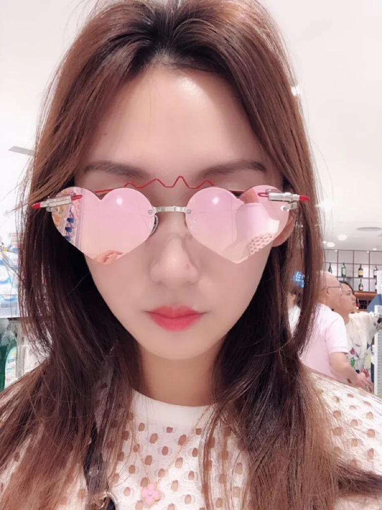 奥斯曼8579赵丽颖毛晓彤蒋梦婕蔡依林张韵艺同款太阳镜子弹头墨镜