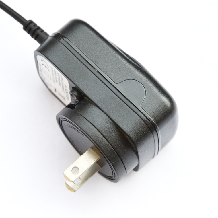 奥规5v2a开关电源适配器圆形带线线充电器插脚可转换美规欧规