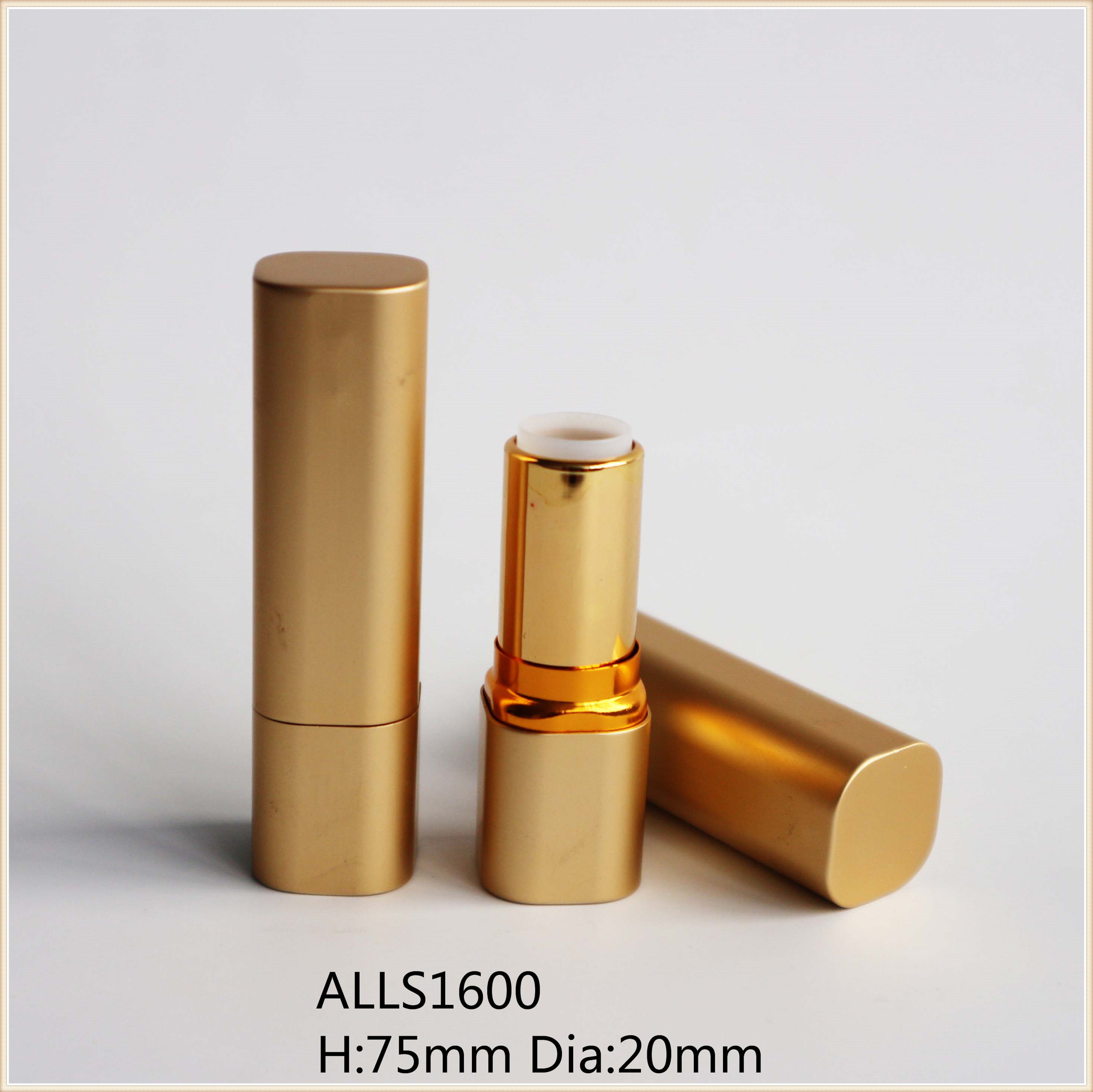 方形铝管口红管唇膏管铝制品彩妆化妆品瓶包材alls1600