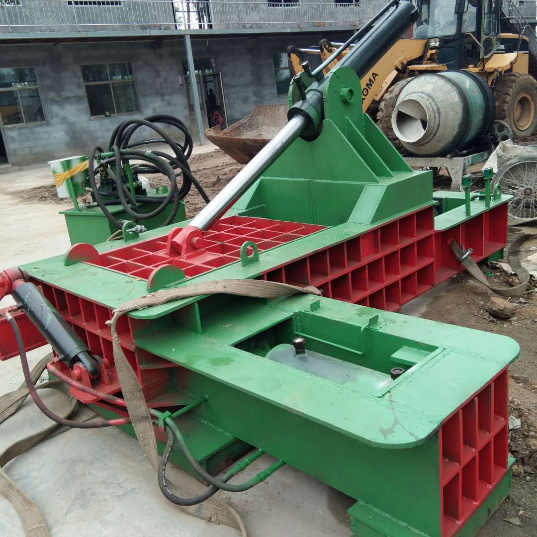 全自动卧式打包机饮料瓶压块机自动翻包废旧金属压块机厂家