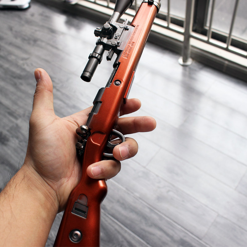 绝地大逃杀 60厘米大号98k狙击玩具枪模型可拆卸 不可发射