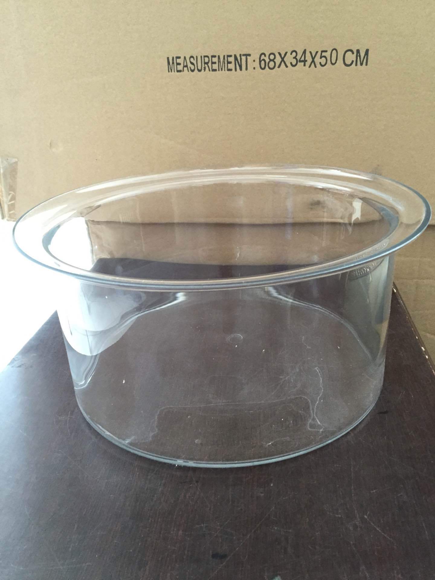 仪器有限公司8年满腹经纶品牌玻璃水槽圆形水槽集气槽 初高中化学实验