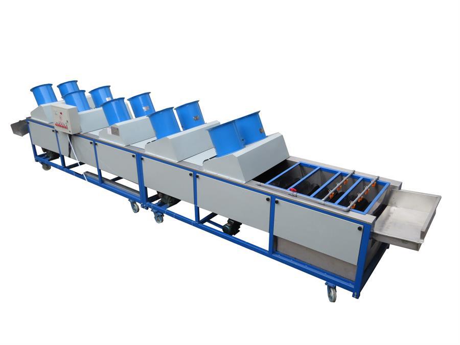 水果清洗风干设备 脐橙洗果机 柑橘清洗机 水果清洗提升机