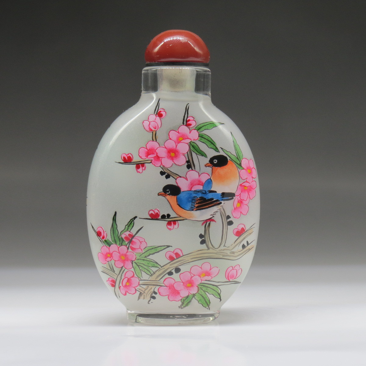 内画鼻烟壶熊猫竹多图赠中英文卡片特色手工艺品摆件套装礼品包邮