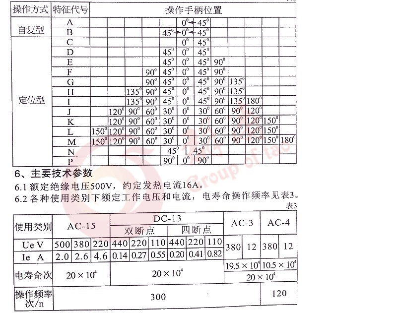 万能转换开关 lw5d-16/1 3档1节电源切断开关自动 停 手动