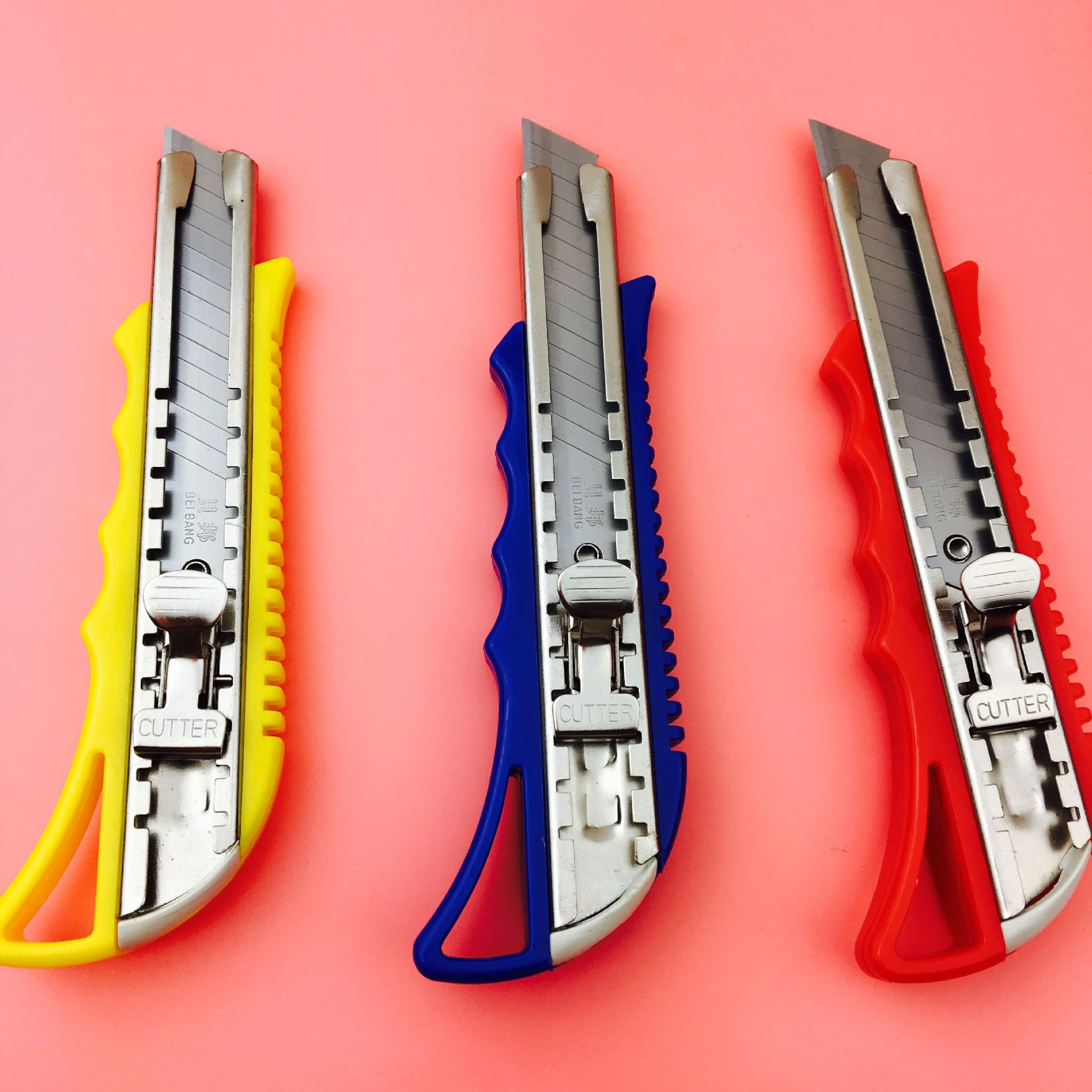 贝邦007大号美工刀介刀裁纸刀雕刻刀弹刀工具刀介纸刀