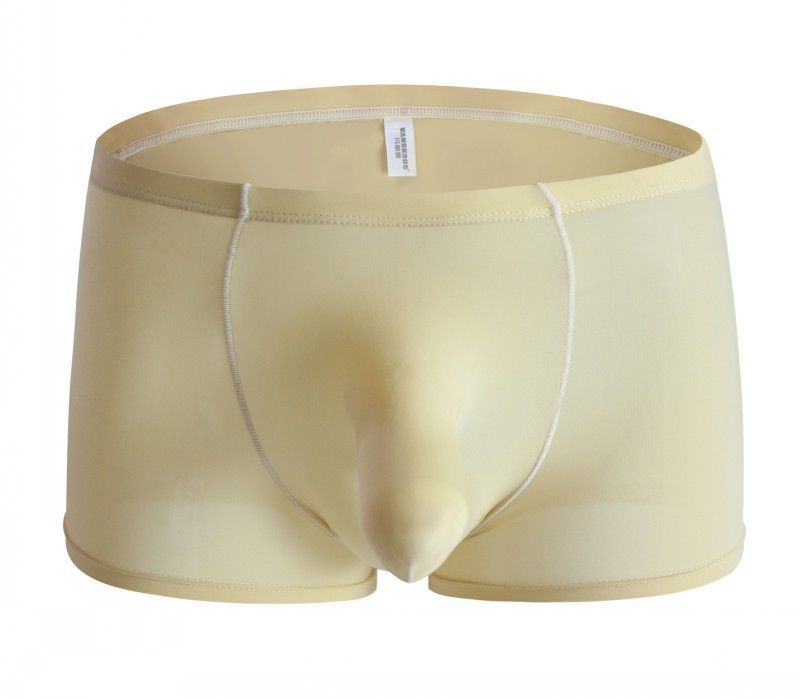 男士内裤 大象鼻子jj内裤冰丝男士平角裤