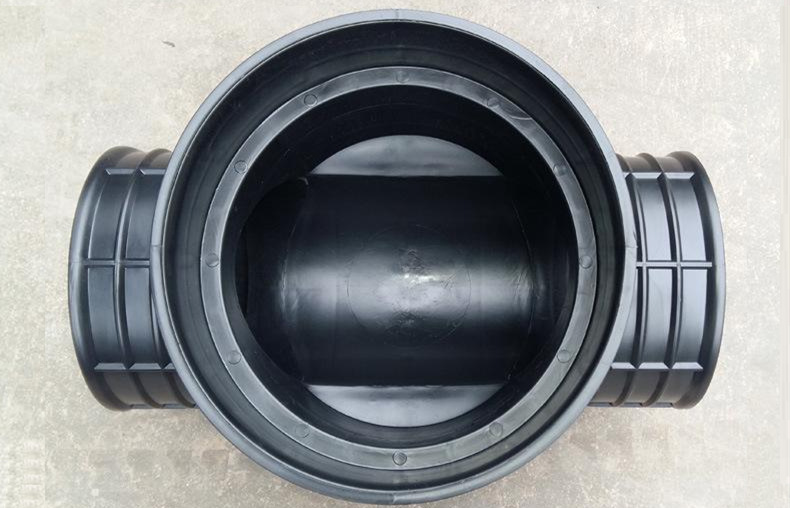 hdpe塑料检查井315*225流槽直通井座雨水井厂家直销