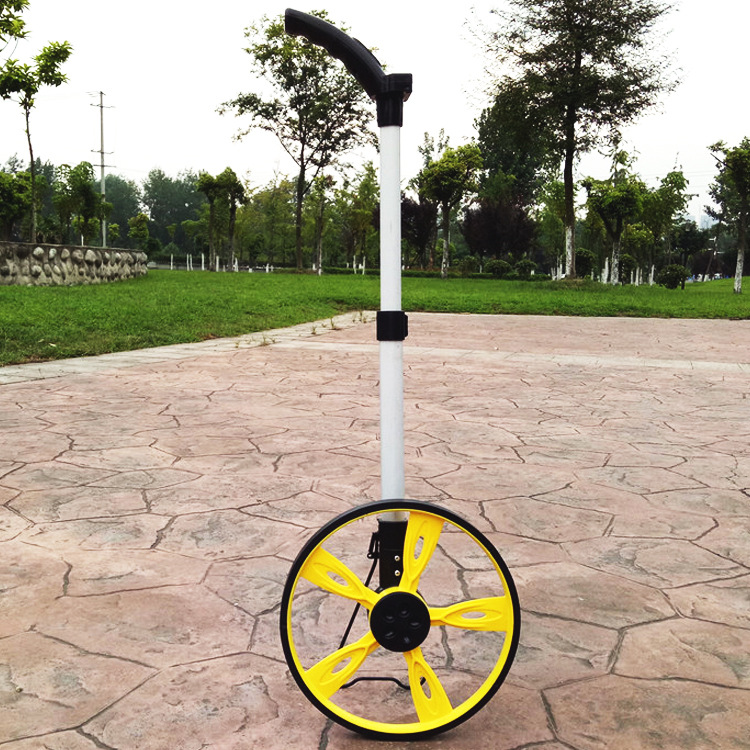 电子数显路面测量计数器手推式便携式测距轮结实耐用测距仪