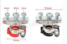 一对电瓶卡子 汽车改装专用电瓶桩头 电瓶卡头接线柱 正负极夹子