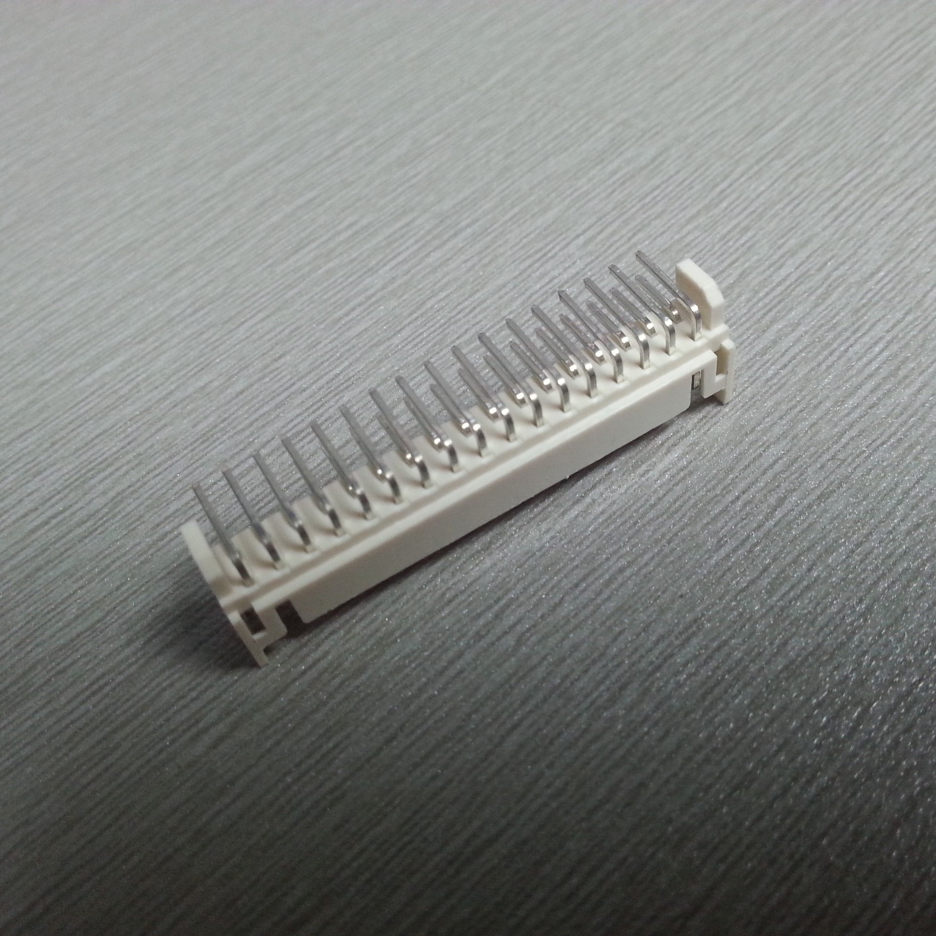 phd弯插针座 2*17pin弯针接线座 间距2.