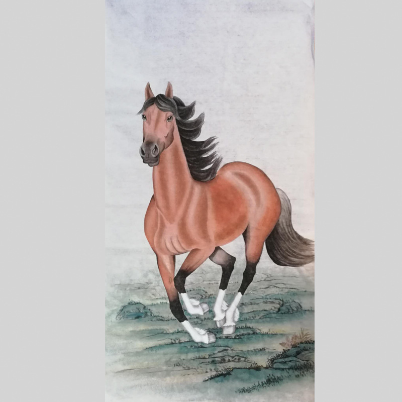 国画山水画 墨缘斋宋月恩 石边小子 宋锘  家居会所酒店配画定制