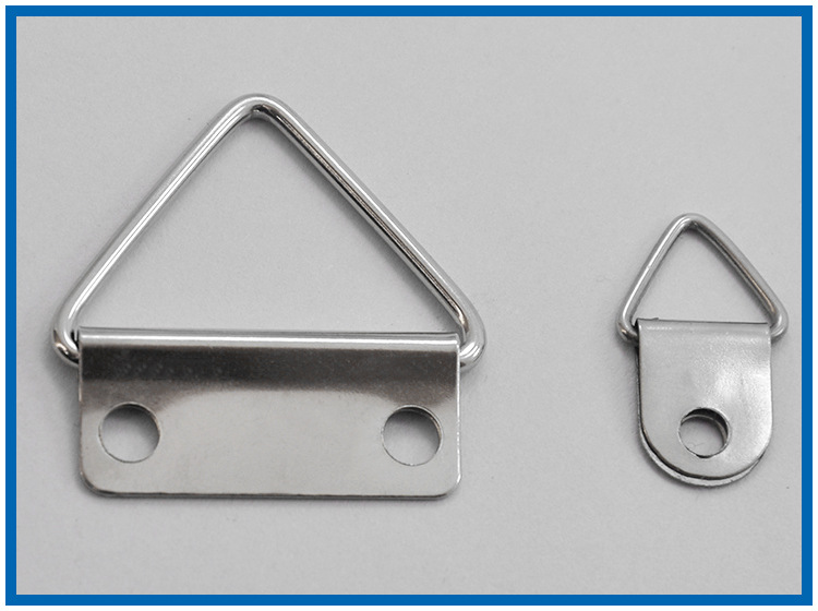 厂家直销面板灯三角挂钩 单孔吊挂片 面板灯吊装五金配件