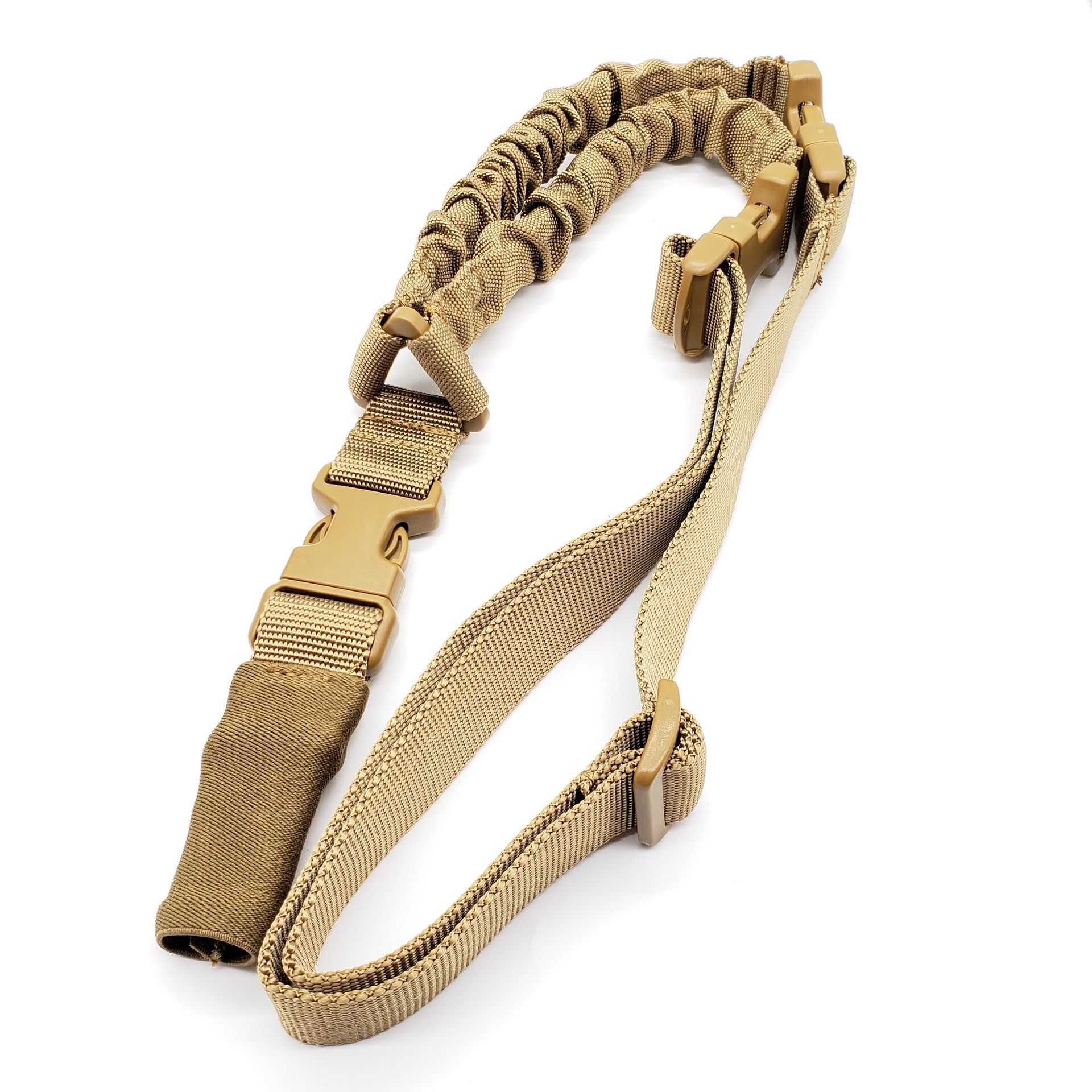 亚马逊软弹枪配件战术多功能美式单点绳背带安全带户外任务绳