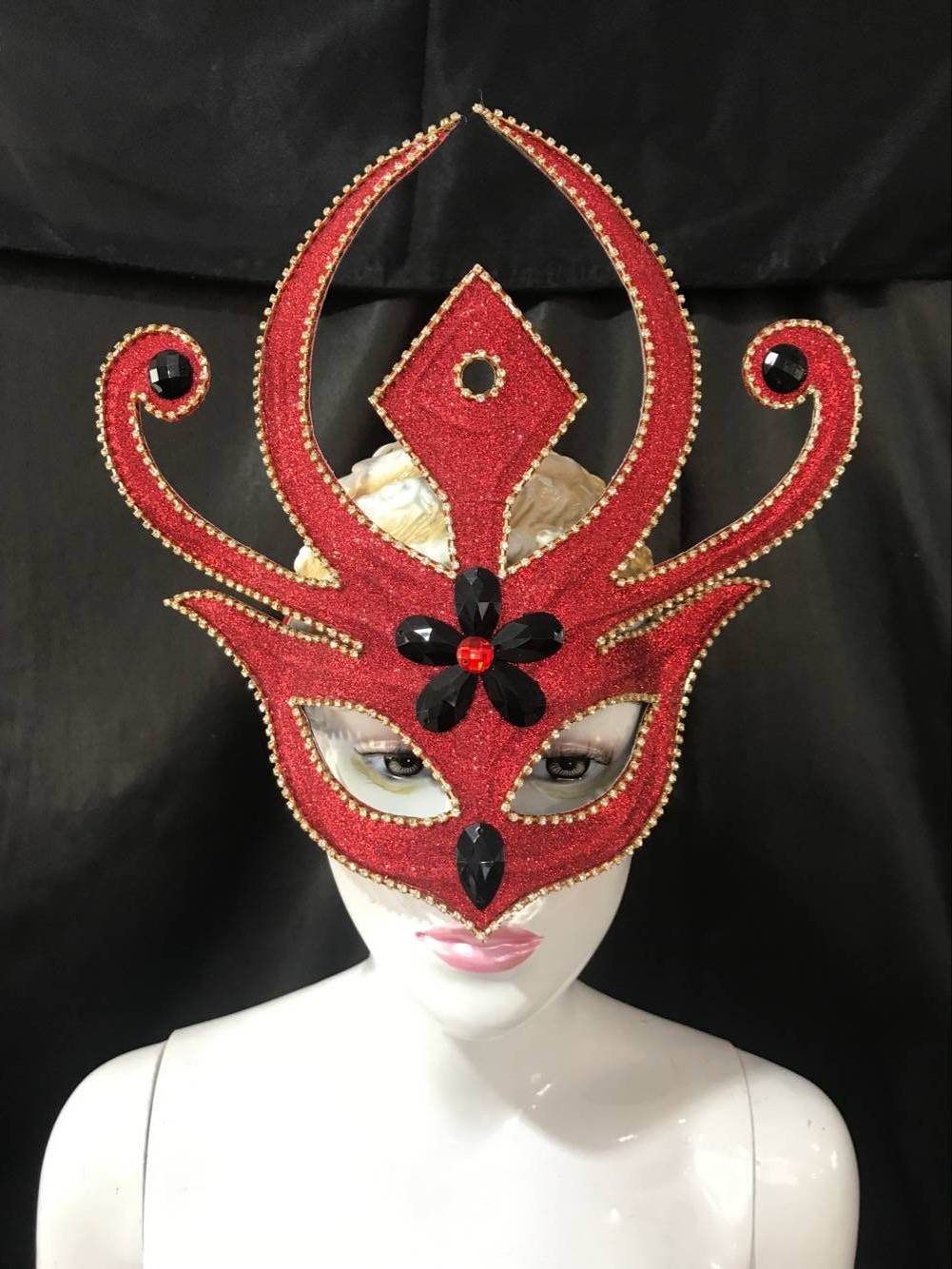 万圣节道具假面化妆舞会面具复活节情趣成人派对公主面具女童儿童