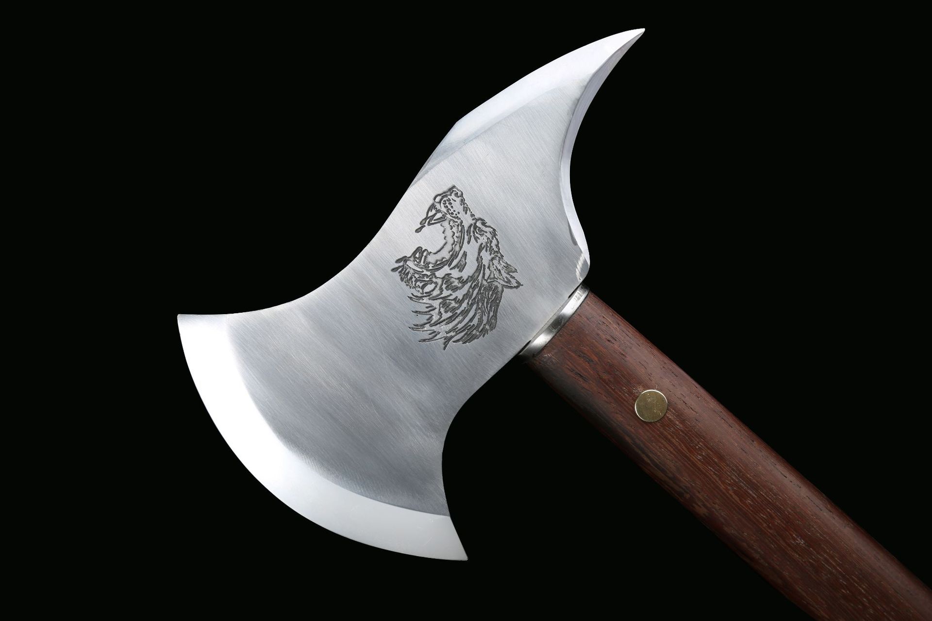 消防破拆工具消防斧头户外开路劈材防身龙泉高锰钢手工锻打斧头刀