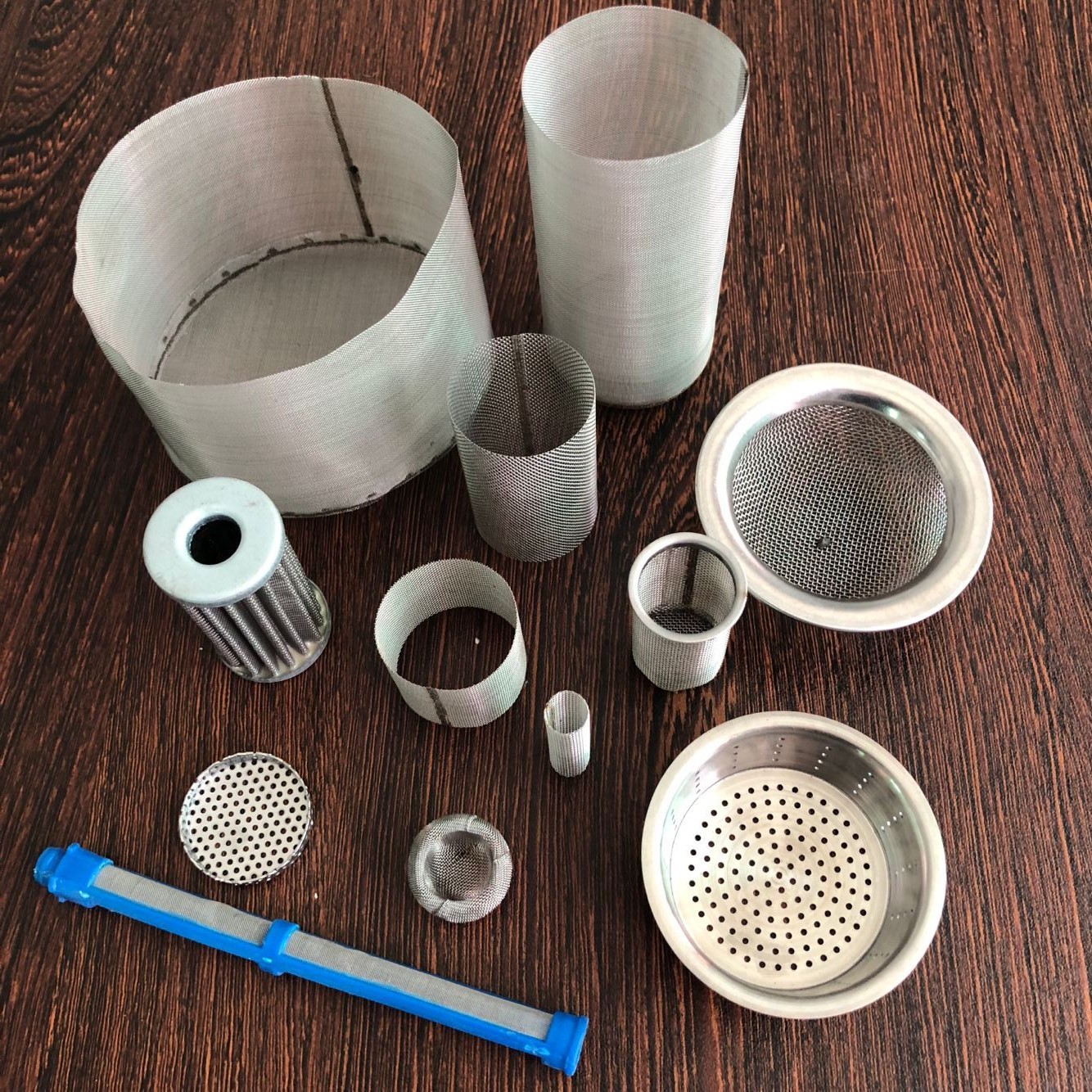 加工定做304不锈钢过滤网 管道过滤器滤网 过滤筛网过滤器滤筒