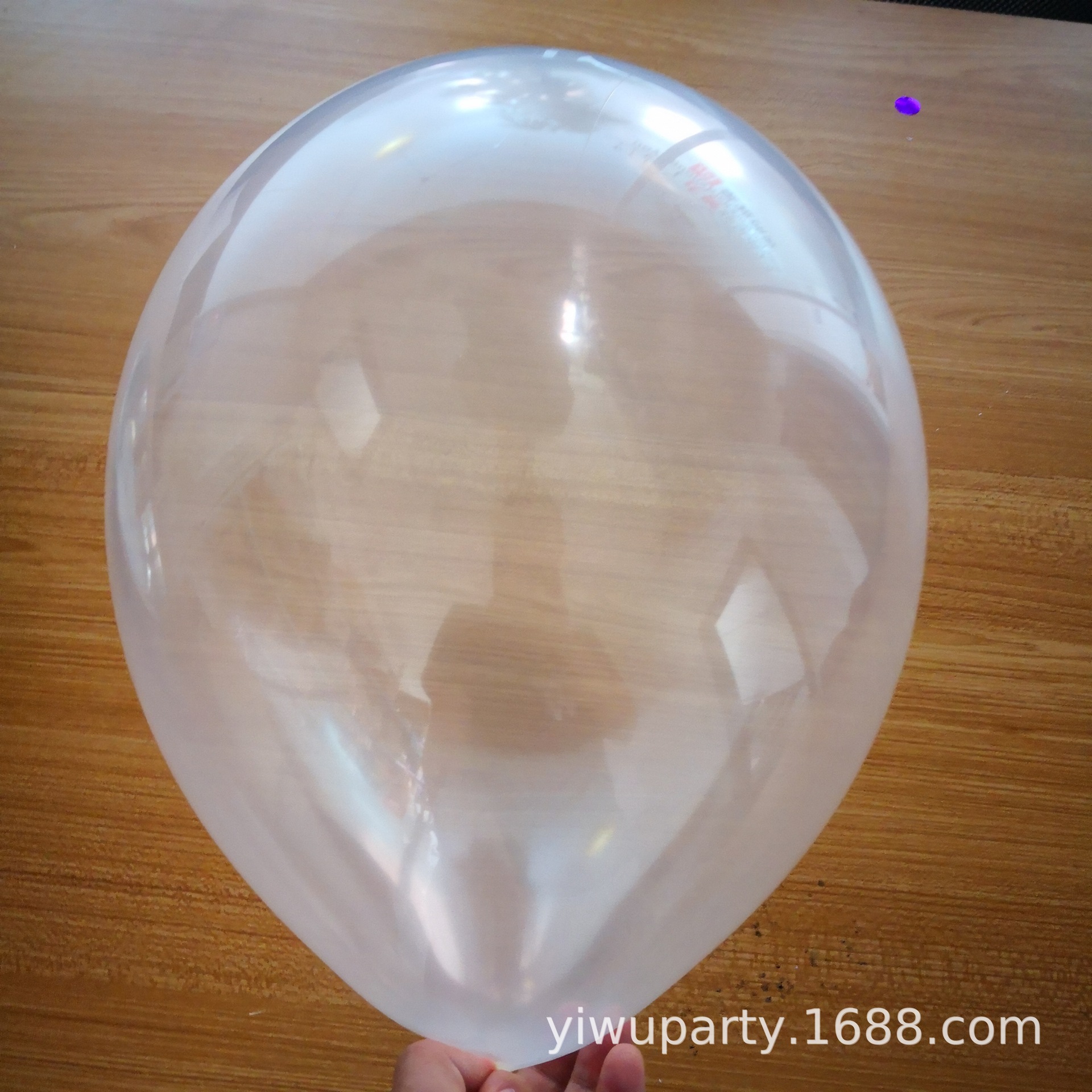 8克大号透明气球婚庆用品装饰透明球乳胶气球气球批发100个