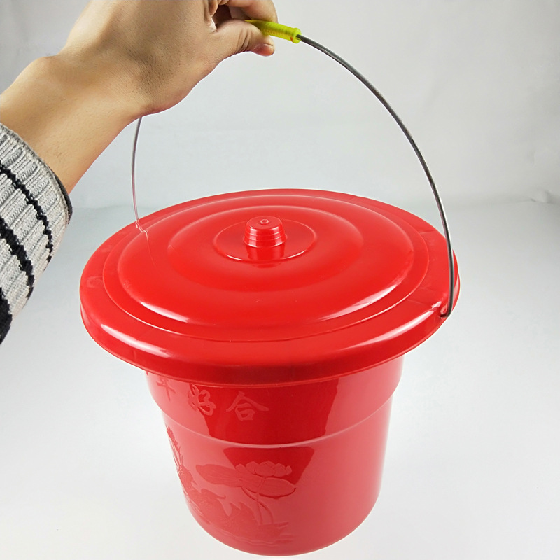 厂家直销便桶普通坐便器冬天卧室带盖塑料尿桶痰盂塑料桶