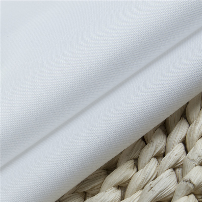 现货全棉80/2白色牛津纺液氨免烫衬衫面料 商务衬衣布料 56-188