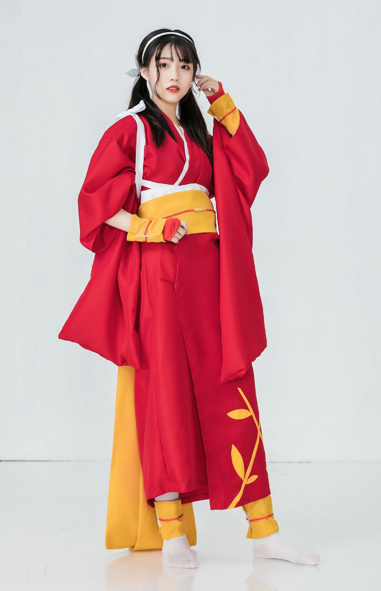 新款动漫 文豪野犬cosplay 夜叉白雪 泉镜花cos服浴衣和服现批发