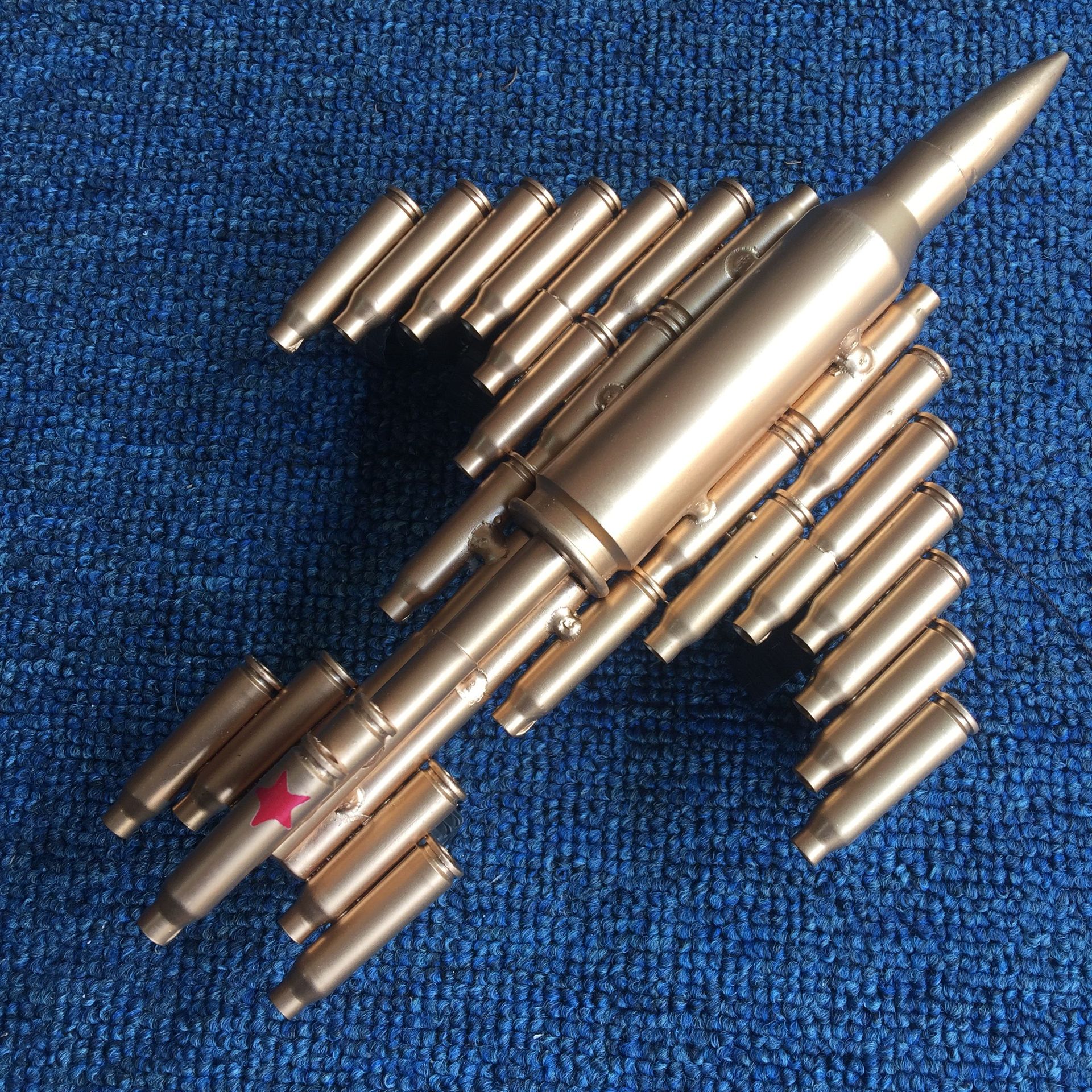 145仿弹壳飞机模型仿子弹壳工艺品旅游景区摆件学生礼品地摊夜市