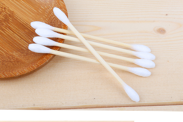 袋装100支 优质双头棉签 高级卫生棉签一次性化妆棉棒 厂家批发