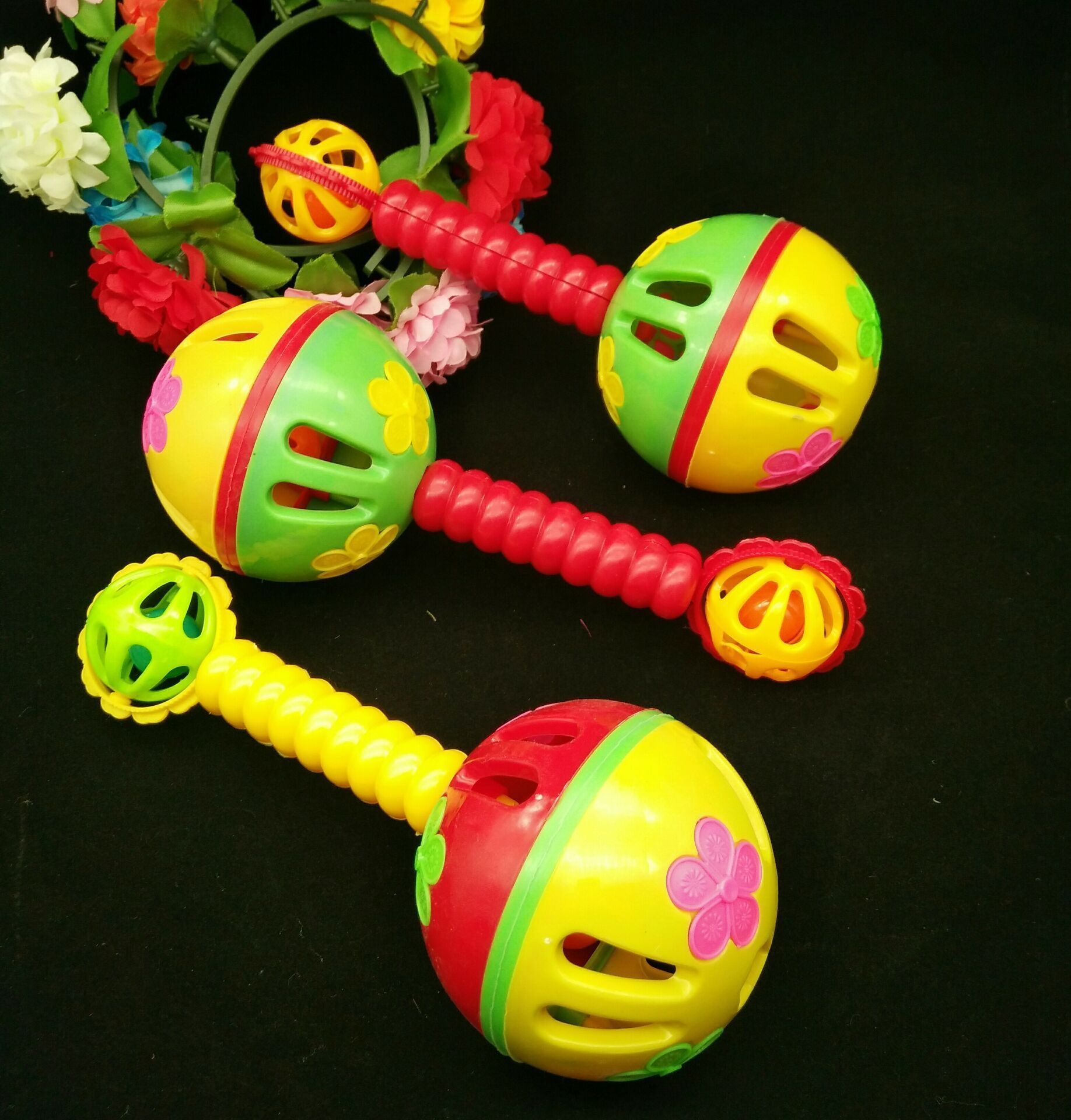 益智玩具母婴店婴儿手摇摇铃儿童小玩具礼品 2元店货源 厂家直批