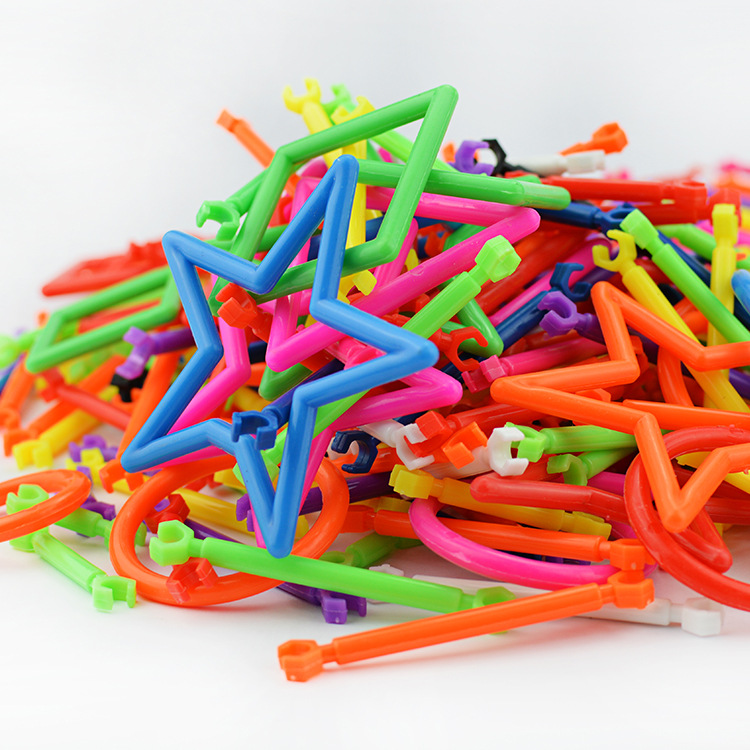 聪明棒儿童积木魔术棒早教玩具智力开发 积木拼接亲子互动玩具批