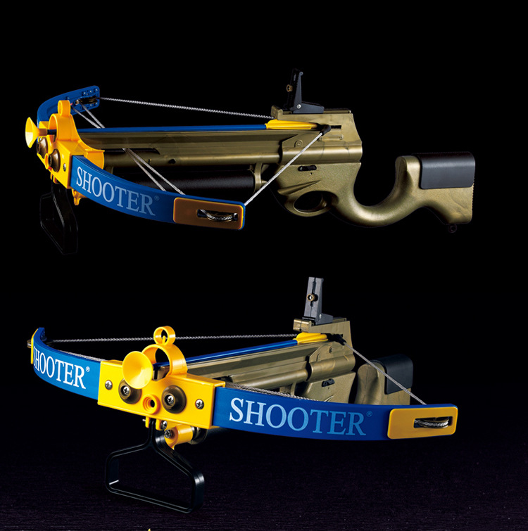 供应仿真十字弩弓弩 户外亲子练习儿童红外线大型弓箭射击玩具