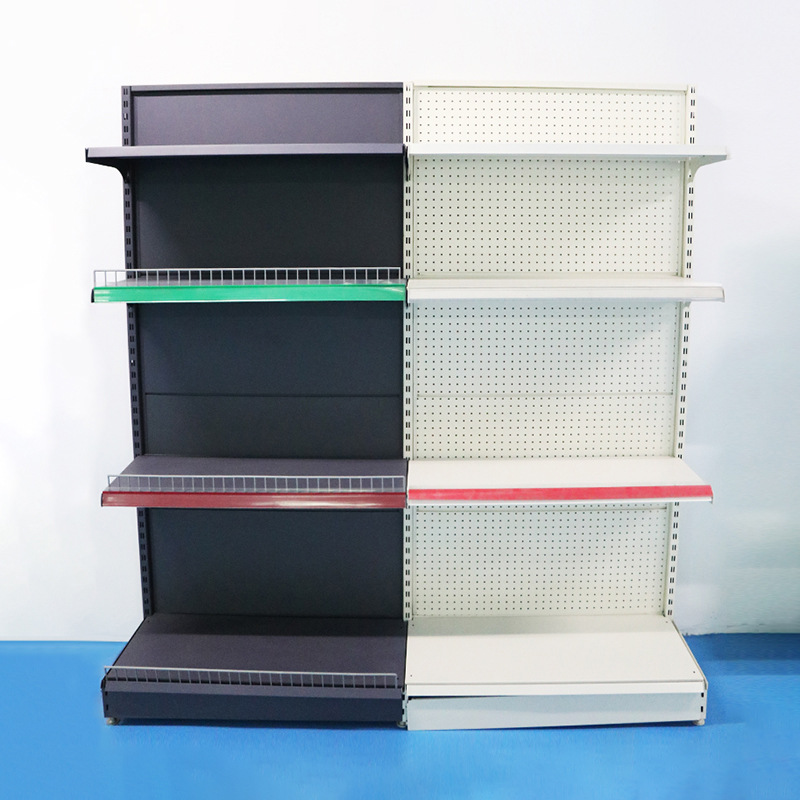 专业生产高端便利店单面不锈钢货架食 食品超市单面货架可加工