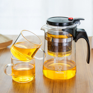 飘逸杯玻璃台湾旅行功夫过滤器泡茶杯飘逸壶耐热内胆