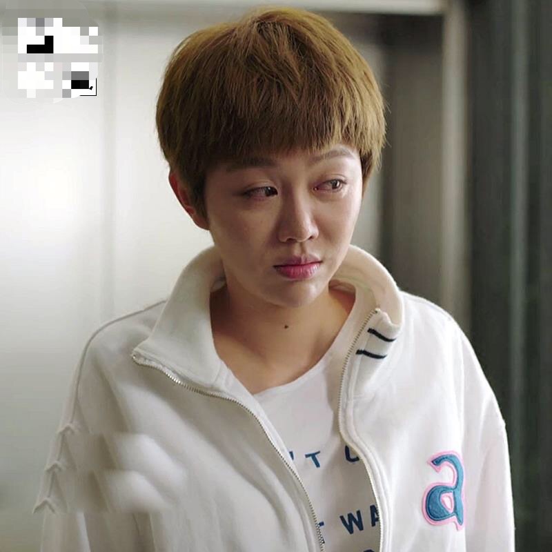 美好生活姜妍徐豆豆同款套装白色字母印花卫衣外套绿色运动裤休闲