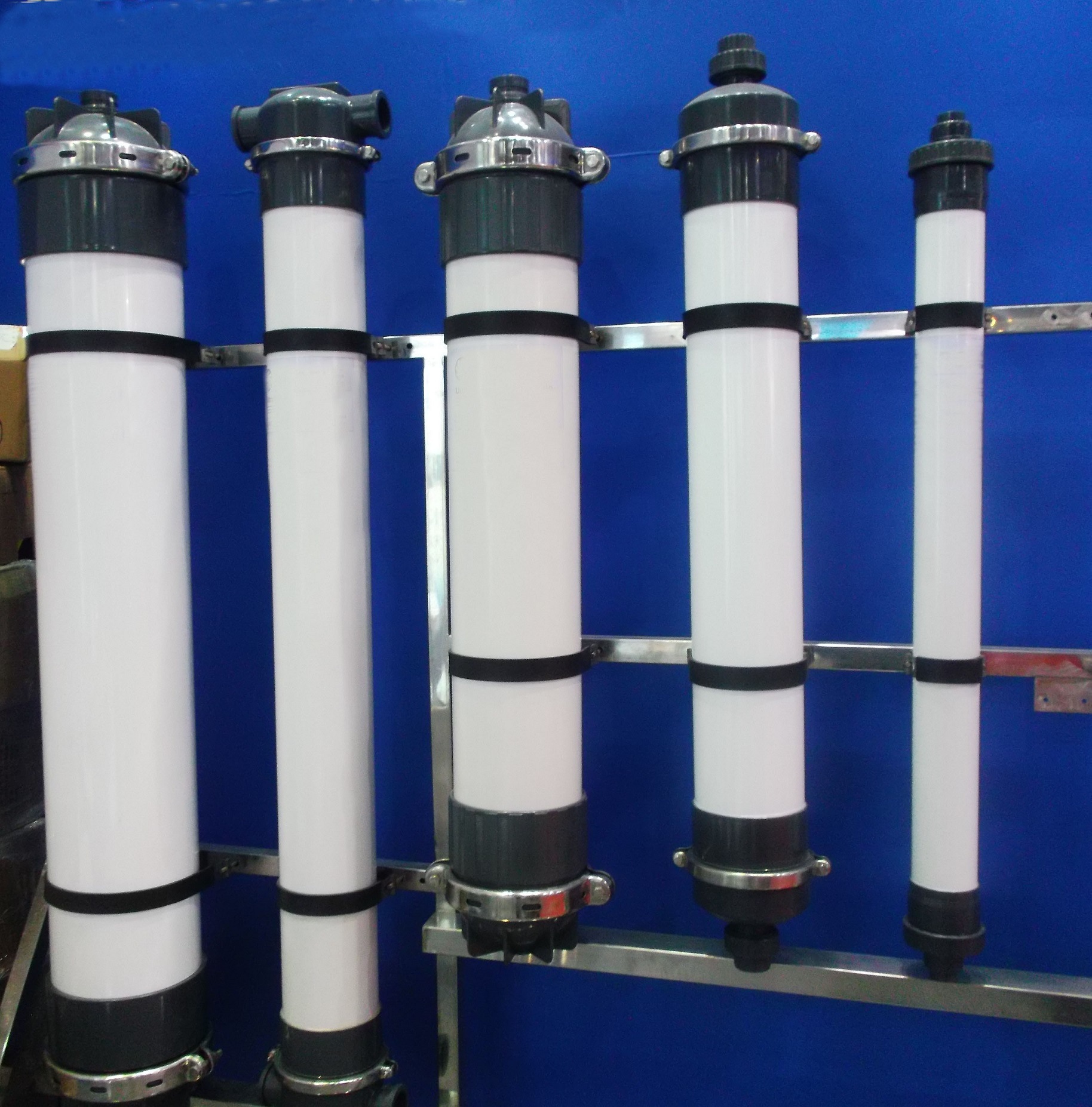 直销 柱式超滤膜组件 pvdf pan pes ps材质中空纤维超滤膜组件