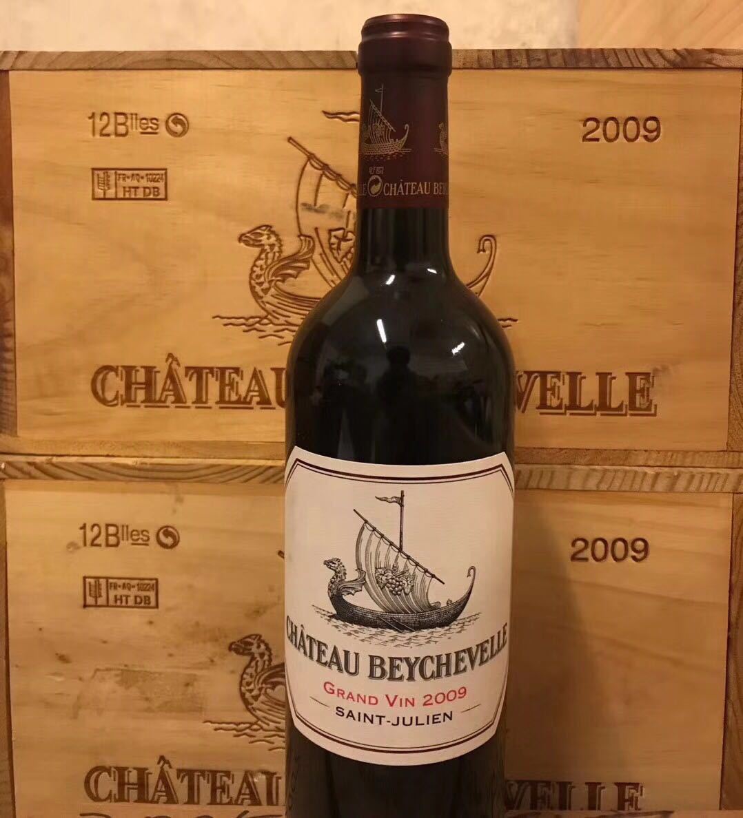 2009年龙船酒庄红酒chateaubeychevelle大龙船葡萄酒