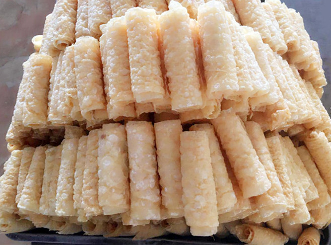 直销 炸腐竹 黄金卷 响铃卷 响之卷 油炸豆腐皮 火锅食材12
