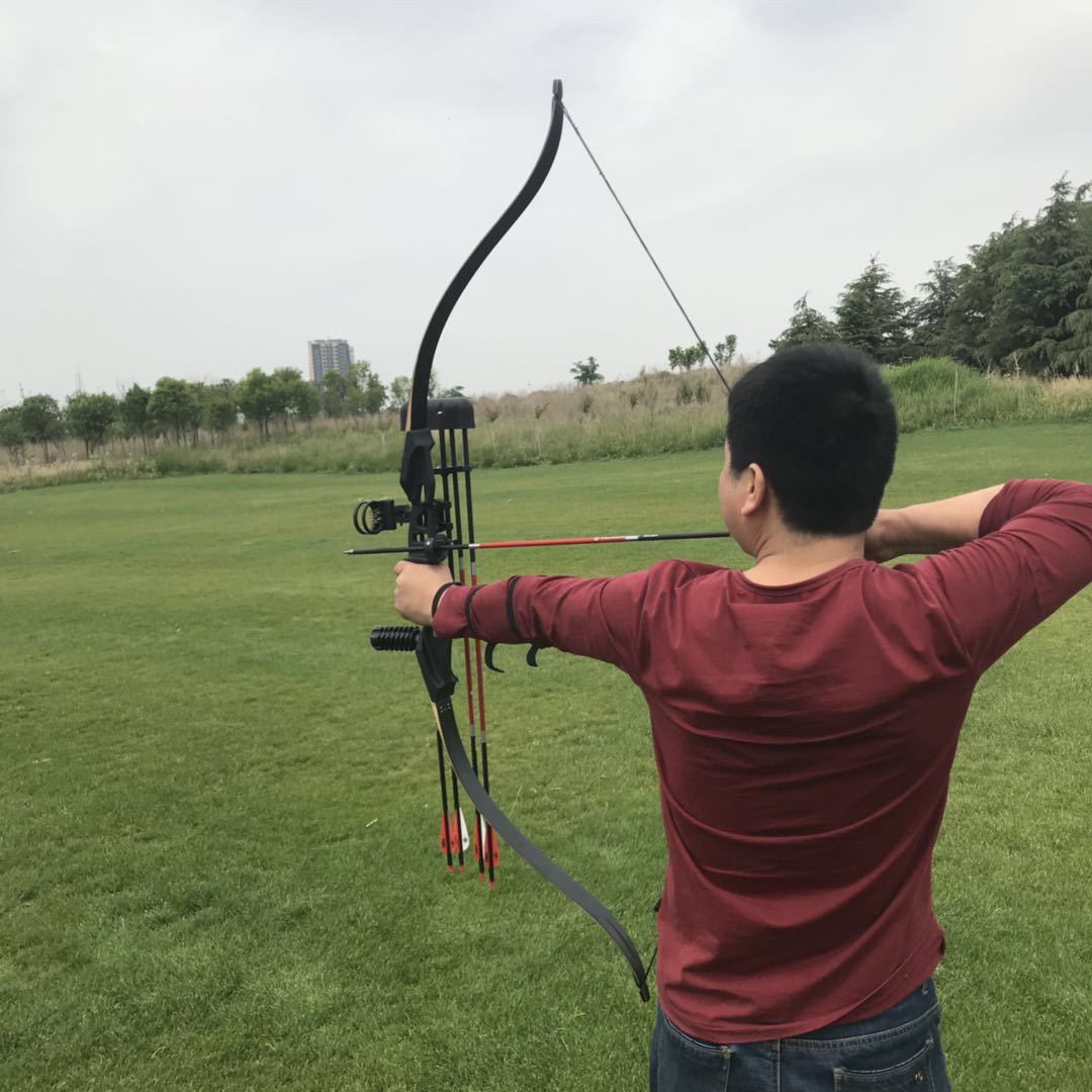 2018新款闪电狼猛禽反曲弓 分体弓 弓箭套装