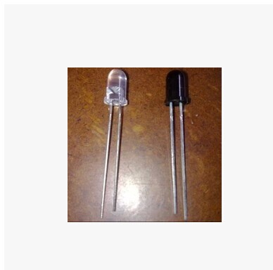 5mm 红外发射管 红外接收管 红外对管 圆头 led型 10对=2.8元-阿里巴