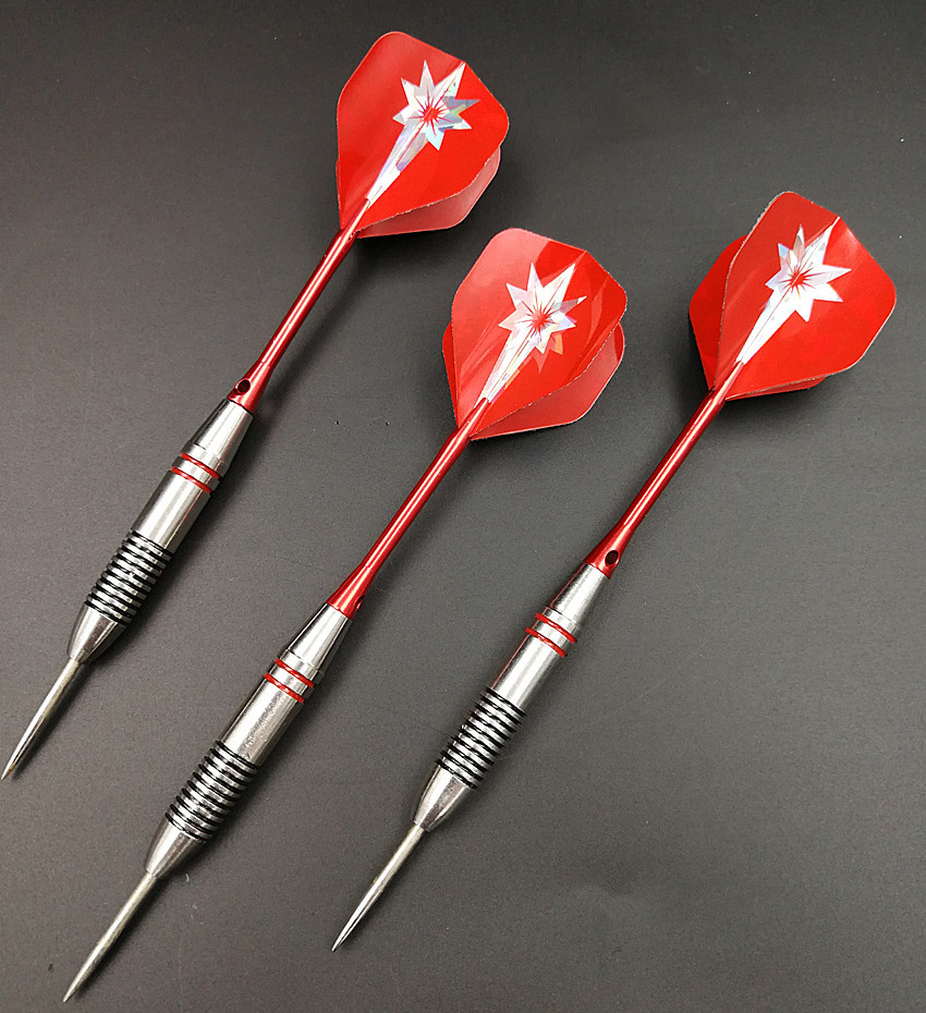 6支不锈钢高档专业24g飞镖针纯手工画线比赛飞标针长160mm