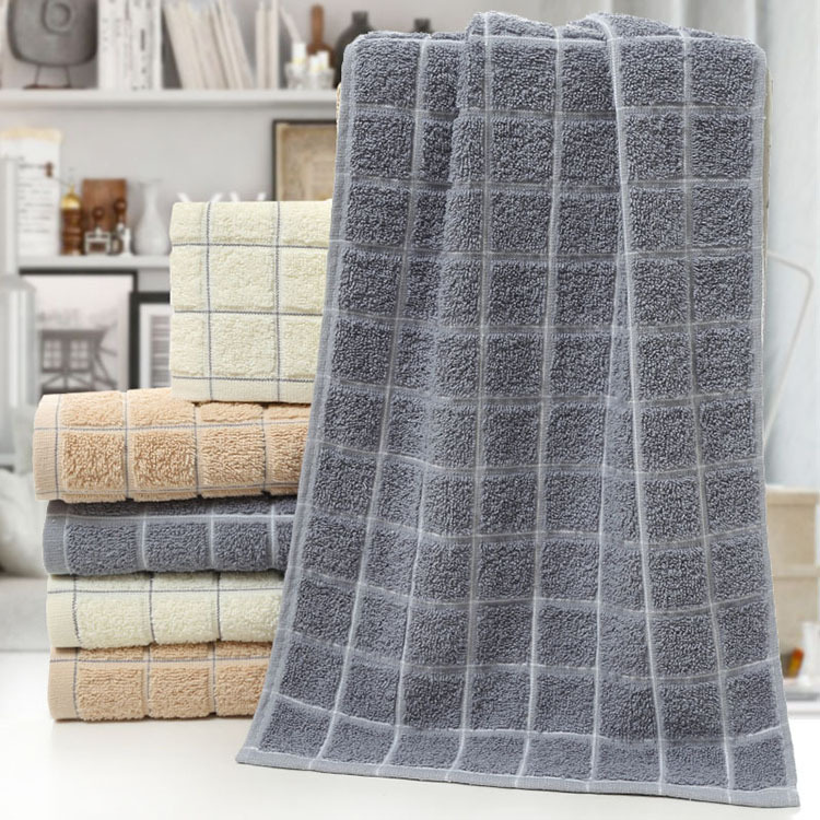 Factory Wholesale Cotton Towel Thick Face Wash Household Face Towel Couple Men and Women Soft Absorbent Large Square Towel